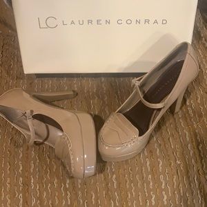Platform heels. Lauren Conrad.